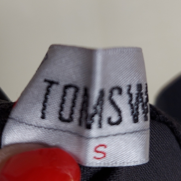 New Black Dress Peplum Waist Size Small Sleeveless - Picture 9 of 16